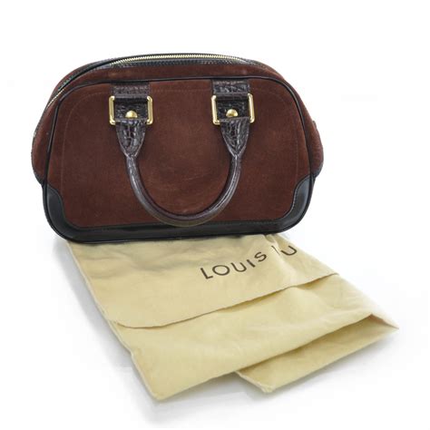 louis vuitton havane|LOUIS VUITTON Havane Stamped Trunk Bowler PM.